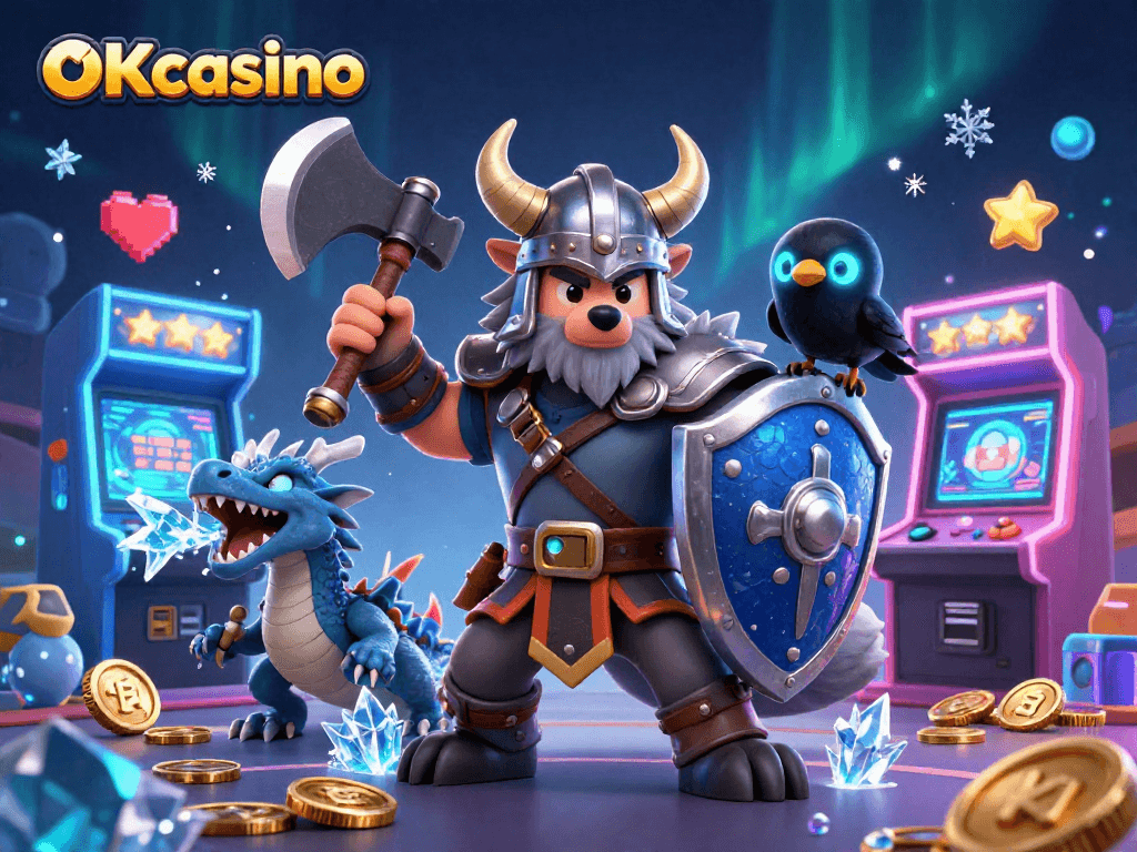 OKcasino ร่วมสนุกในโลกแห่งเกมสล็อตออนไลน์และคาสิโนที่น่าตื่นเต้น