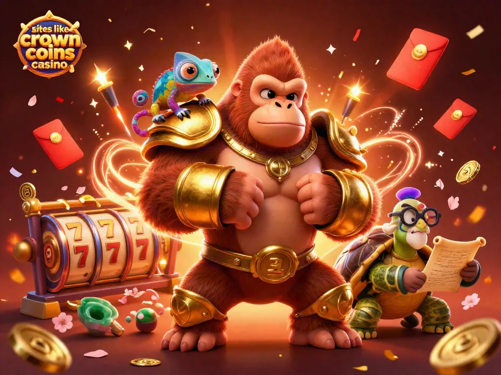 Experience thrilling slot action on sites like crown coins casino with vibrant character dynamics.