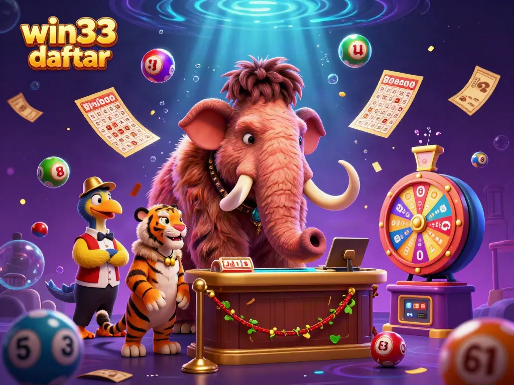 Experience the vibrant excitement of win33 daftar with a woolly mammoth bouncer and dynamic game elements.