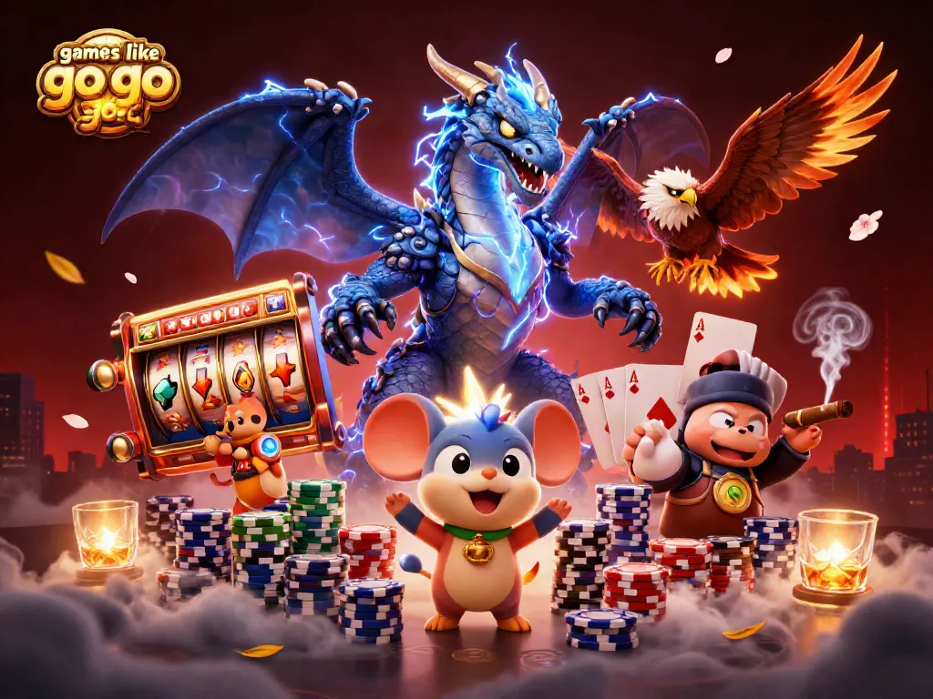 Experience the thrill of games like Go Go Gold with dynamic casino elements and vibrant characters.