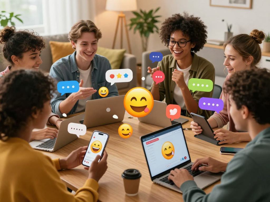 Engaging spicy chat conversation on digital platforms with diverse participants.