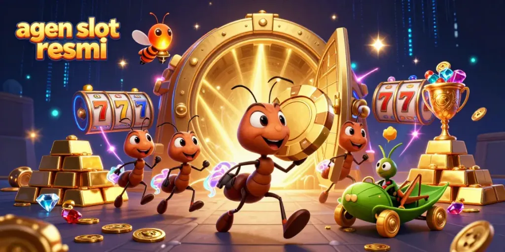 Tim 3D membawa chip poker emas di situs agen slot resmi untuk permainan slot menarik