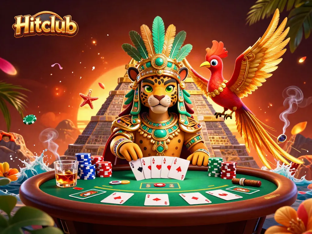 Hitclub offers vibrant gameplay with exciting poker action, showcasing the thrill of gaming.