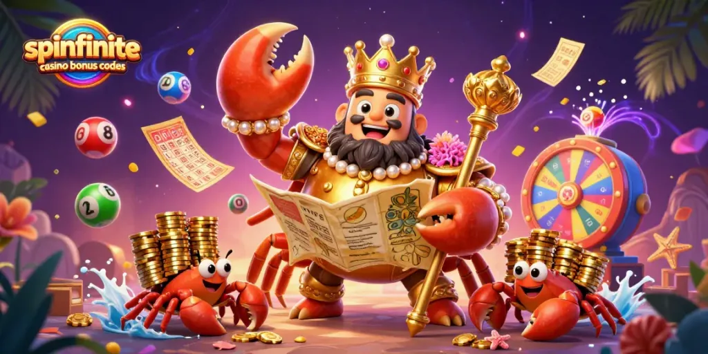 Engage with Spinfinite casino bonus codes for exciting gold coins and sweepstakes winnings.