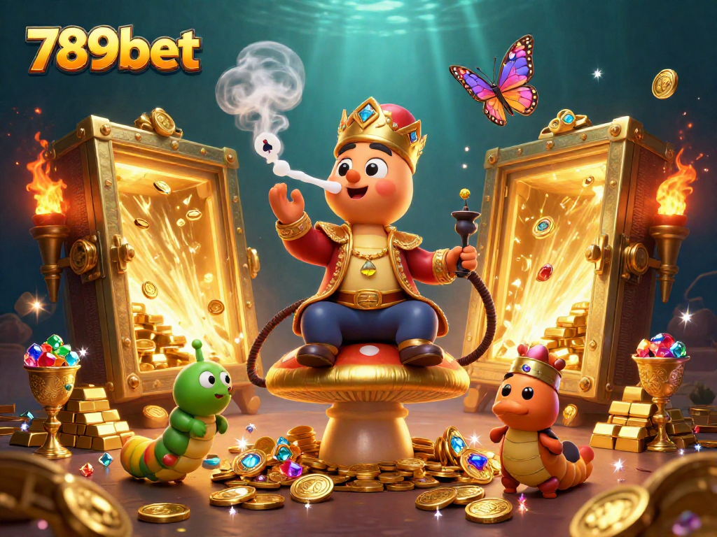 Experience the excitement of 789bet with a vibrant 3D illustration capturing the essence of online gambling.