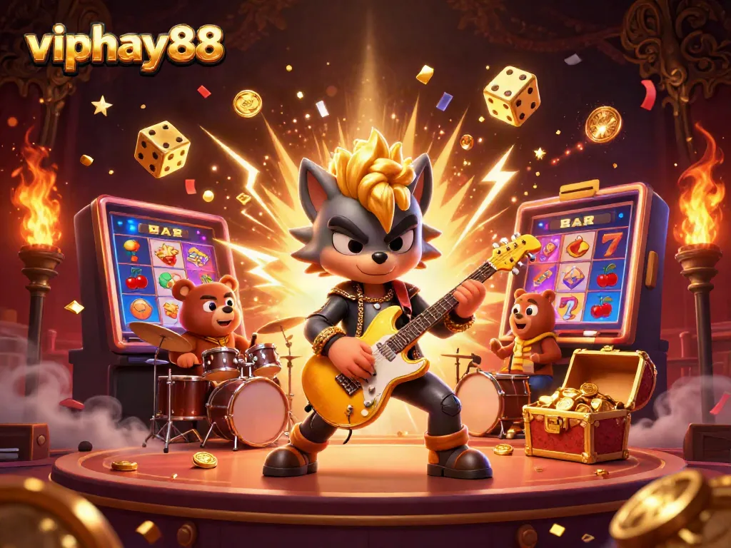 Experience exciting gameplay at viphay88 with thrilling characters and casino elements bursting with energy.