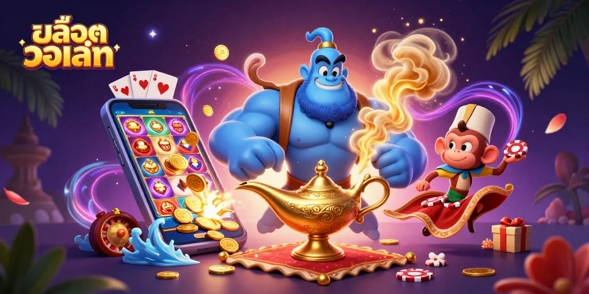 เล่นเกมสล็อตออนไลน์ด้วยสล็อตวอเลท รับพลังจากยักษ์ยิ้มและทองคำมากมาย!