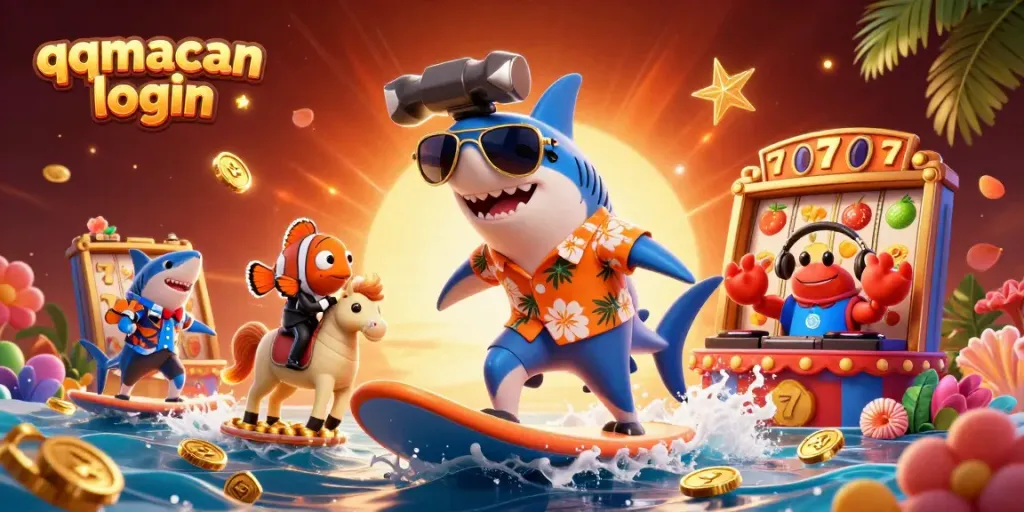 Experience the thrill of qqmacan login with winning games, vibrant sea creatures, and colorful jackpots.