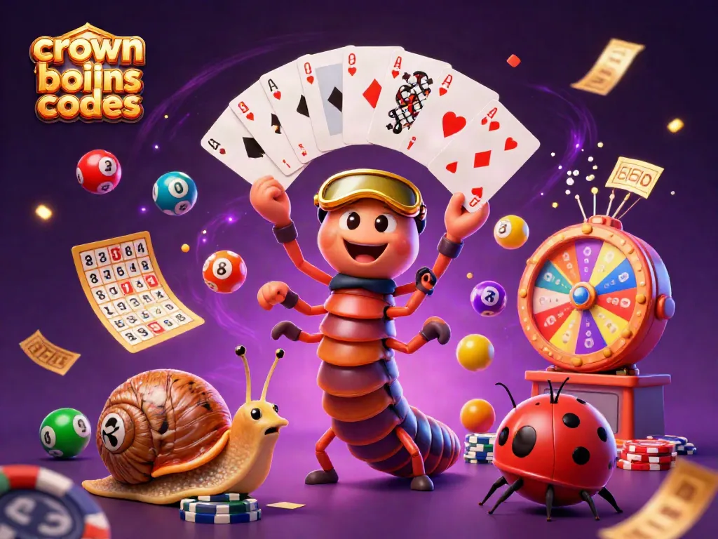 Crown coins bonus codes reveal exciting gameplay with a colorful dealer and lively casino elements.