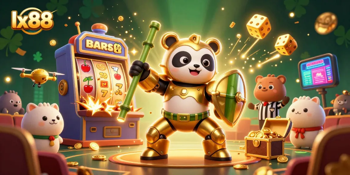 Experience thrilling adventures at lx88 with an exciting 3D casino scene flourishing with jackpots and fun!