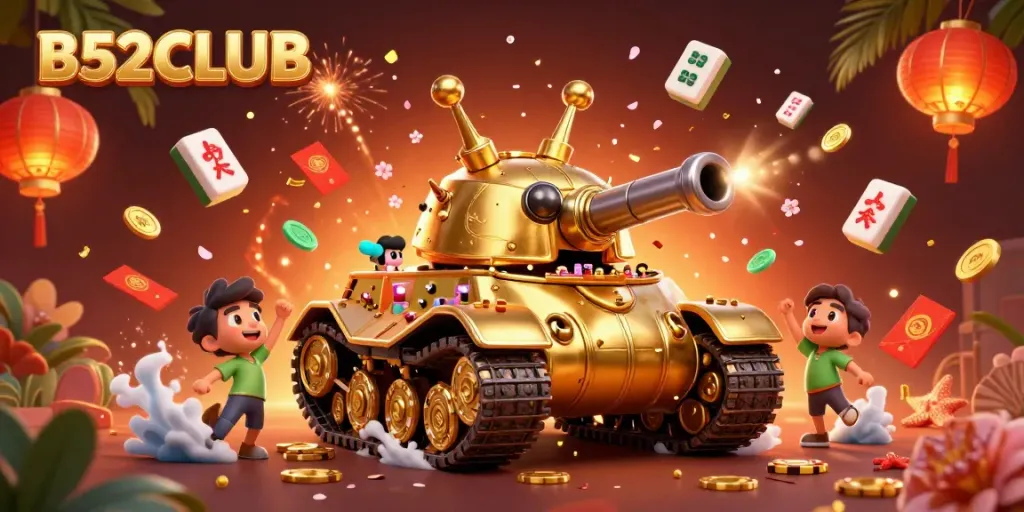 Experience exciting gaming at B52CLUB with a vibrant casino scene featuring unique elements and energetic gameplay.